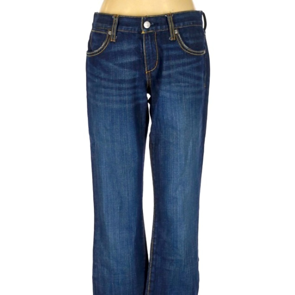Paper Denim & Cloth | Flare Leg Dark Wash Jeans 25 - Picture 2 of 5